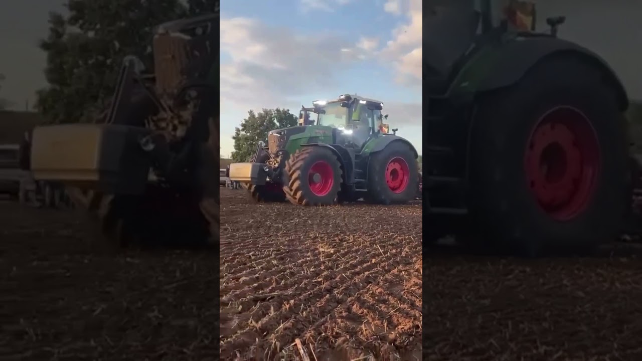 Cinematic Fendt Close-Up 🌾🚜✨ 