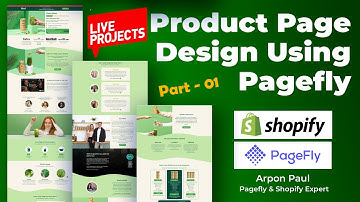 Pagefly Tutorial for Beginners Zero to Advance 2025 | Product Page Design Using pagefly | Part - 1