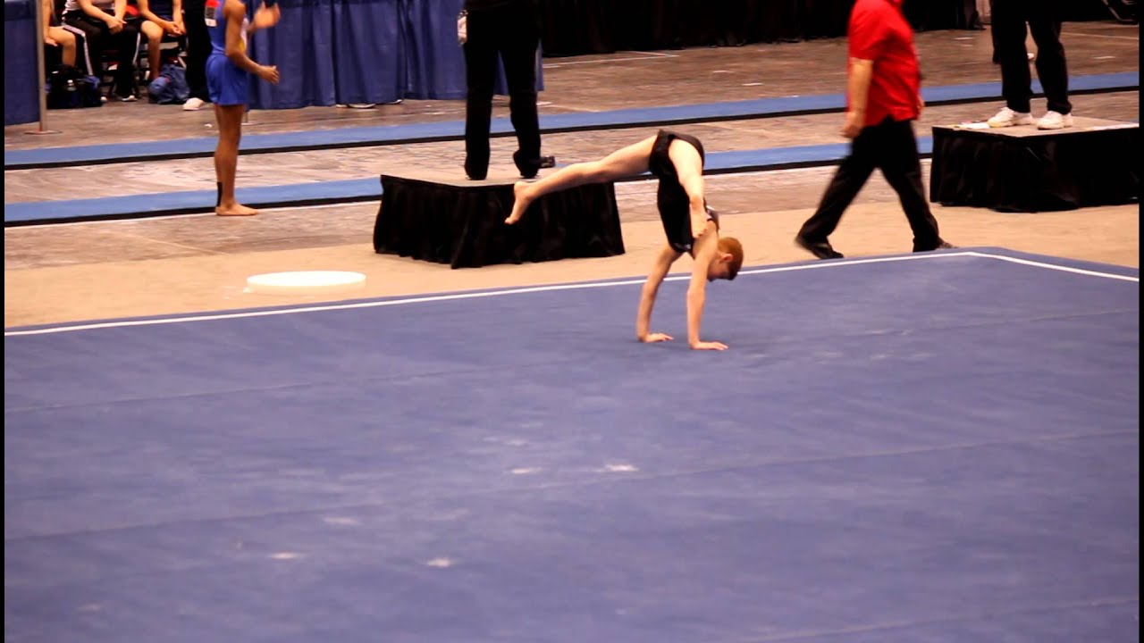 Max Gerber - Floor - 2012 JO Nationals Day 1