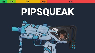 MAC-10 Pipsqueak - Skin Float And Wear Preview