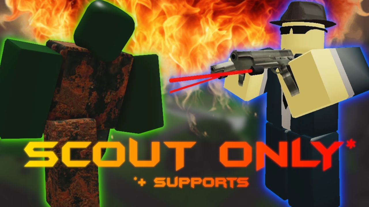 SCOUT + supports in 1V1 | TOWER BATTLES