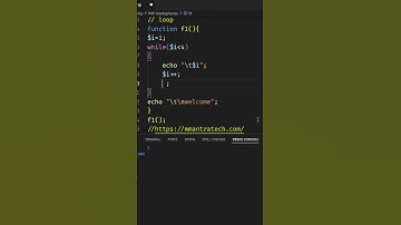 Understand return and break statement using Loops in PHP. #php  #phptutorials #shorts