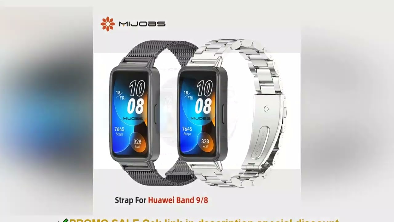 For Huawei Band 9 8 10 Strap Metal Stainless Steel WatchBand for Huawei Band 8 9 10 Smartwatch Repla