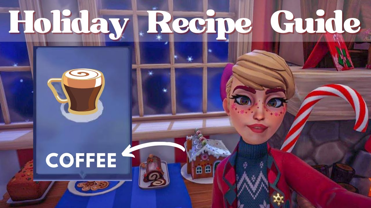 ALL The New Recipes in the Dreamlight Valley Update ☕ (**Coffee