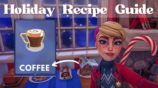 ALL The New Recipes in the Dreamlight Valley Update ☕ (**Coffee Included**)