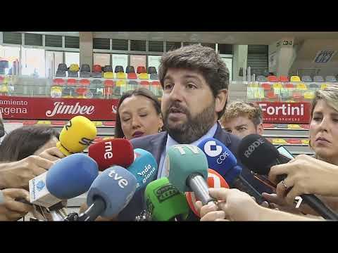 L&oacute;pez Miras pide al Gobierno central m&aacute;s recursos para afrontar el problema de la inmigraci&oacute;n