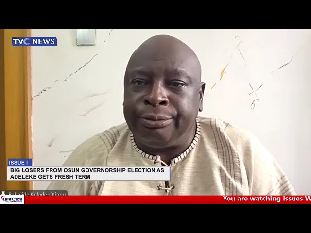 Aregbesola No Longer Influential In Osun Politics - Otitoju
