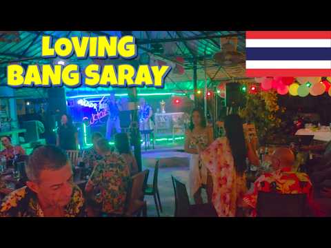 I Find A Hidden Bar & Party Night In Bang Saray Thailand.