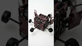 VAZ 2107 Cube to Car — Soviet Classic Transforms Like a Real Toy | Cherry Red Lada Riva Unfolding