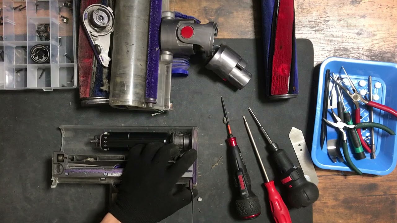 ダイソー掃除機完全分解1号目