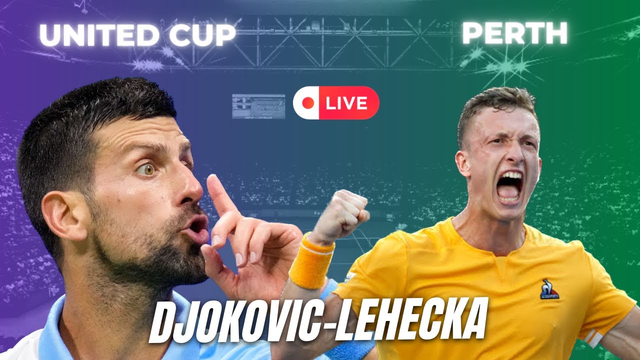 Novak Djokovic vs Jiri Lehecka | United Cup 2024 | Perth | Group F