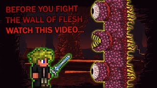 Terraria DO THIS BEFORE YOU FIGHT THE WALL OF FLESH!