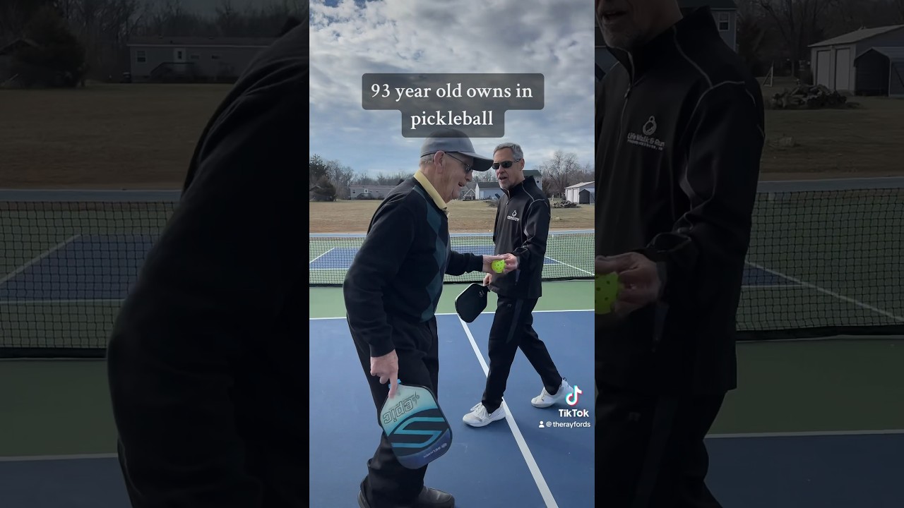 93 year old pickleball star 