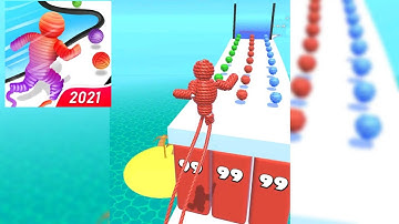 Rope Man Gameplay - All Levels (21, 22, 23) || Android iOS Best Mobile Games