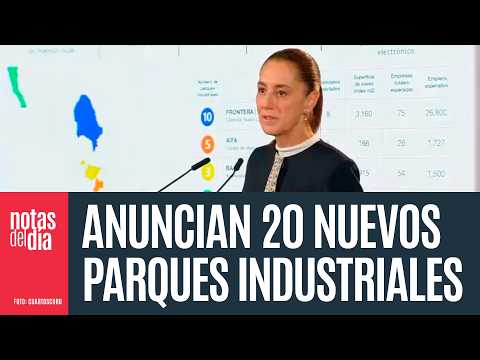 Federal government announces the creation of 20 industrial parks; $670 million to be invested