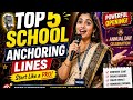 Confident School Stage Opening Lines