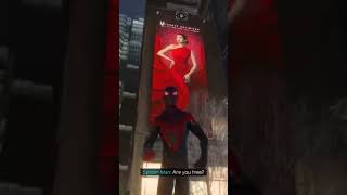 Pixels Ad-Screen Spider-Man
