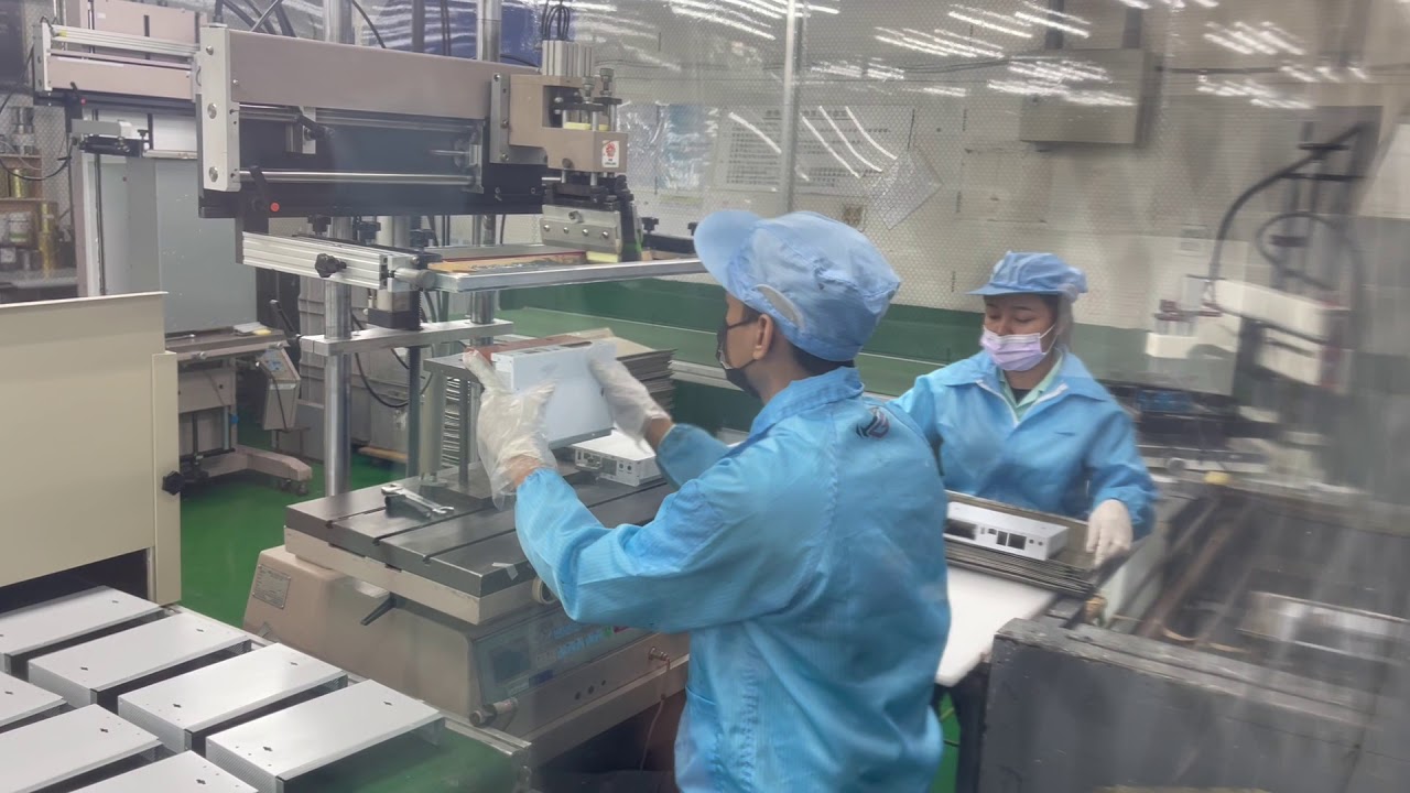 Sheet Metal Silkscreen - Finishing Processes