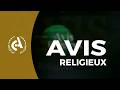 Avis Religieux 13 03 2026