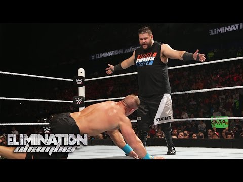 WWE Network: Kevin Owens delivers a bold statement after upsetting Cena: WWE Elimination Chamber