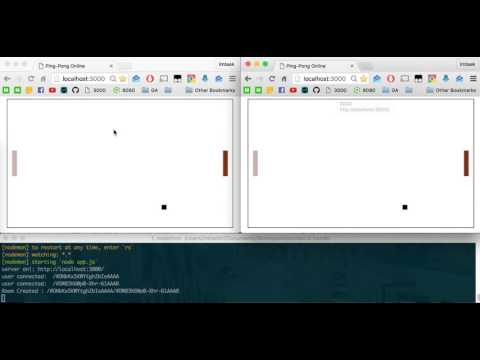 NodeJS Socket.IO Online Game Making -4-