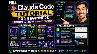 Claude Code Full Tutorial for Beginners (2026)  Build Apps Without Coding