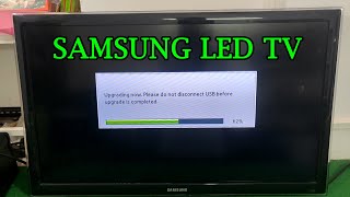 SAMSUNG SMART LED TV SOFTWARE UPGRADE FULL PROCESS BY USB IN HINDI TUTORIAL screenshot 5