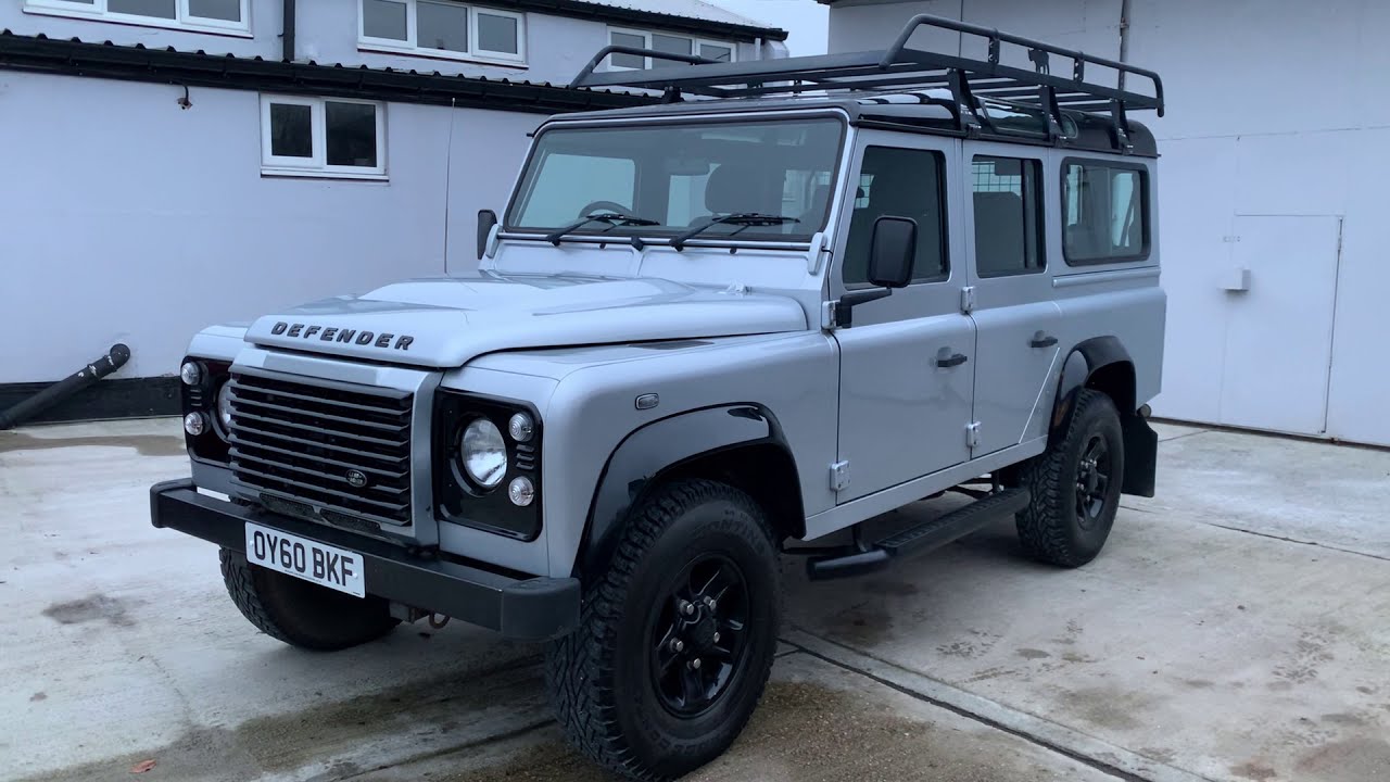 10/60 Land Rover Defender 110 XS finished in Metallic Silver with Gloss