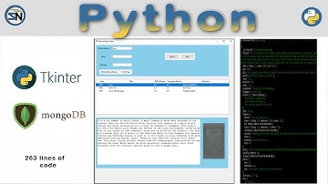 Learn Python,Tkinter and MongoDB to build a Movie Search App with Posters!