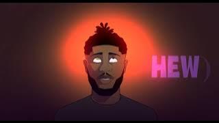 Samsney - Kuacha Ft. Kelvynboy, Black Sherif & Darkovibes VISUALIZER (LYRICS)