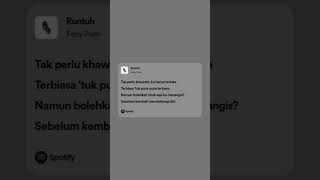 Download Lagu Feby Putri - Runtuh | Lirik lagu MP3
