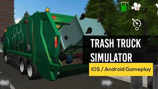 Trash Truck Simulator - Android Gameplay Video screenshot 3