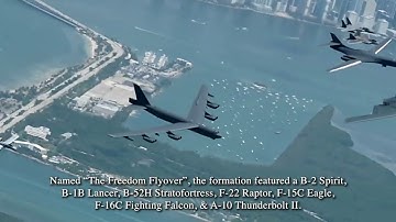 Air Force Global Strike Command "Freedom Flyover"