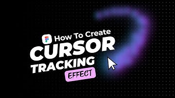 Cursor Tracking Effect tutorial in figma #figma