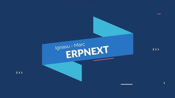 INSTALL & CONFIG ERPNext
