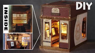 [4K] Anavrin 1940's Train Cabin || DIY Miniature Booknook - Relaxing Satisfying Video by Miniature Land 3,011 views 2 months ago 21 minutes