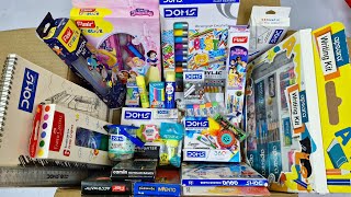 DOMS Stationery Collection📚Apsara Writing Kit, FLAIR Princess kit, Geometry, Color, Scale, Sharpener