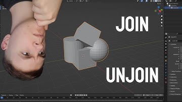 How to Join and Unjoin objects | Blender