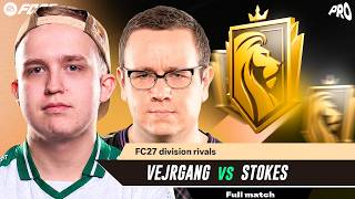 ANDERS VEJRGANG VS STOKES IN DIVISION RIVALS (FCPRO-FC27)