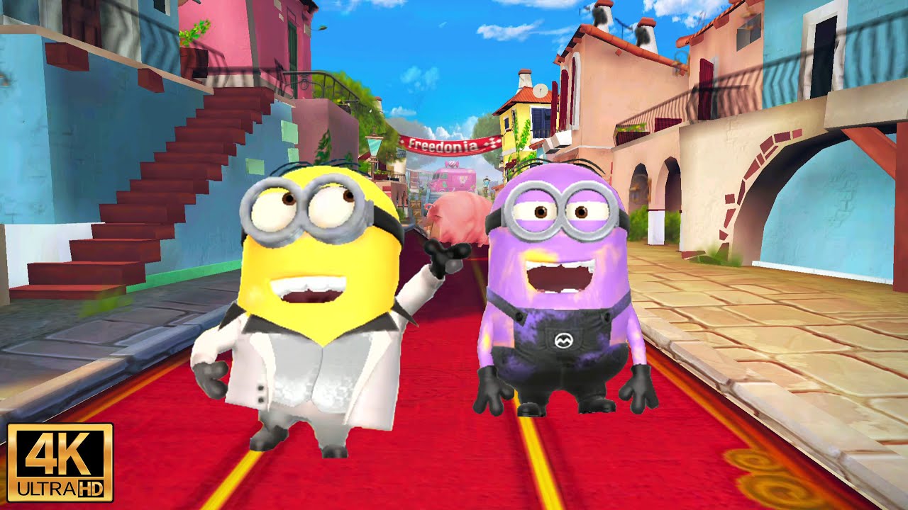 Minion Rush Disco Minion and Disguised Minion  on a Special Mission Lunar New Year at Freedonia | 4K