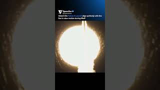A perfectly timed launch view.