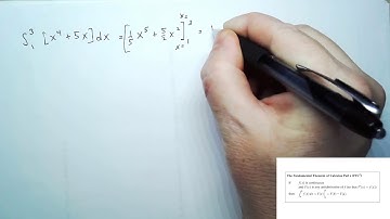 Fundamental Theorem of Calculus