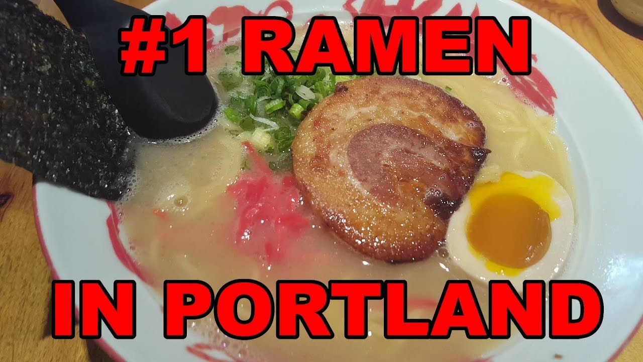 Best Ramen in Portland, ME YouTube