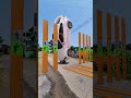 Diecast cars passing fun on zebra crossing #shortsfeed #shortsyoutube