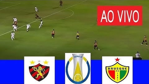 SPORT RECIFE X BRUSQUE AO VIVO COM IMAGENS