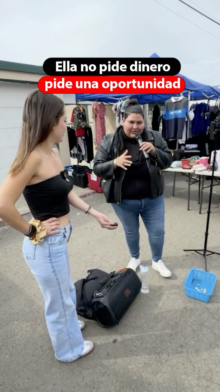 Ella no pide dinero, pide una oportunidad @valentinapaz