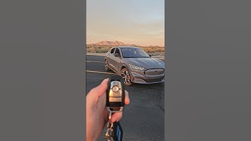 How To Use Key Fob To Roll Down Windows : 2023 Ford Mustang Mach E Premium
