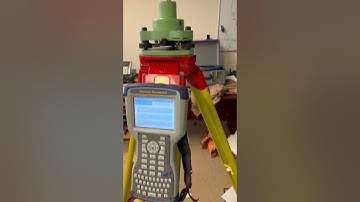 SP80 Base Setup & raw logging with Carlson Surveyor II