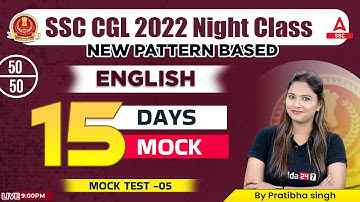 DRDO CEPTAM 10 Admin & Allied | English by Pratibha singh | Mock Test 6