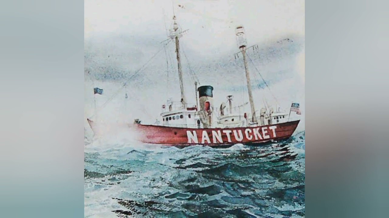 RMS Olympic and lightship Nantucket